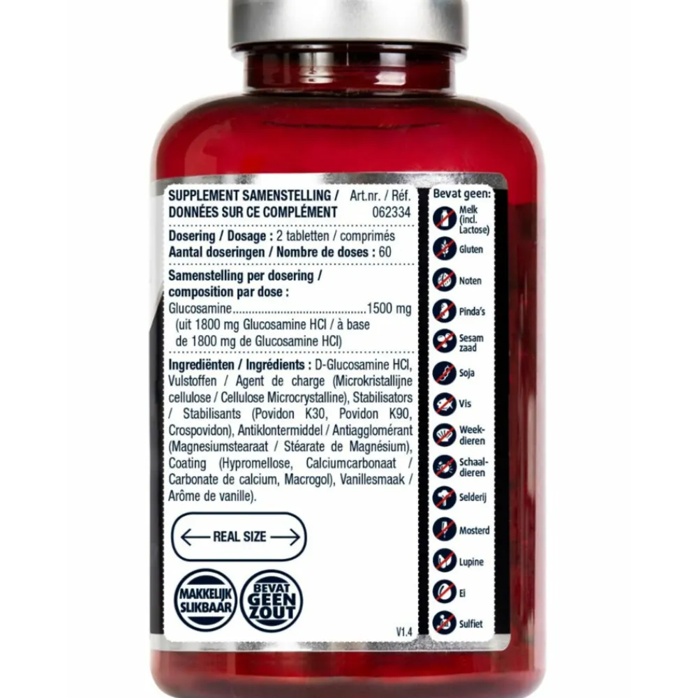 Speciale Bestanddelen<Lucovitaal 2x Glucosamine Vegan Puur 120 tabletten