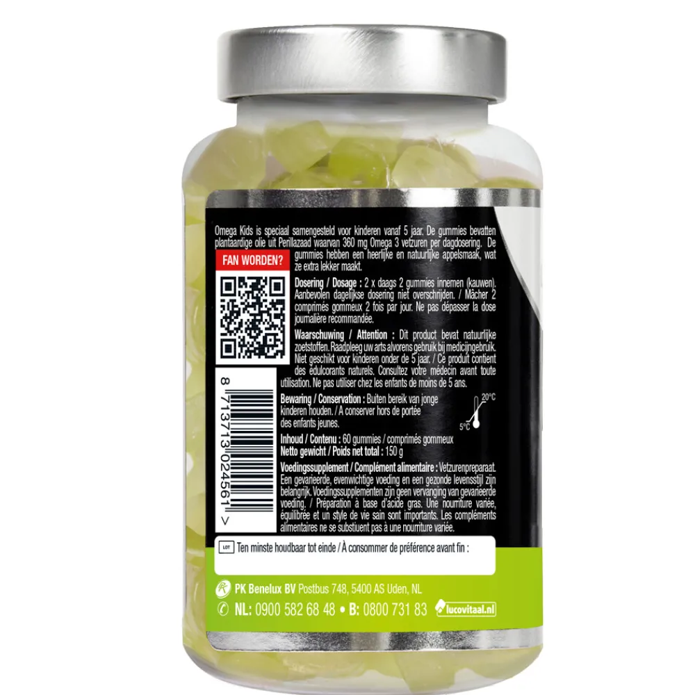 Outlet 2x Gummies Omega 3 Kids 60 Gummies Vitaminen & Supplementen|Voor Vrouw Of Man