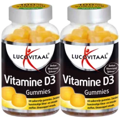 Vitaminen<Lucovitaal 2x Gummies Vitamine D3 60 gummies