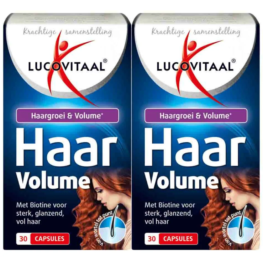Voor Vrouw Of Man<Lucovitaal 2x Haar Groei & Volume 30 capsules