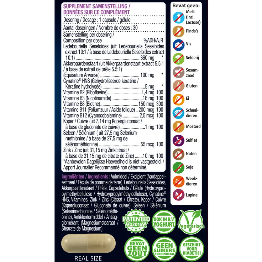 Voor Vrouw Of Man<Lucovitaal 2x Haar Groei & Volume 30 capsules