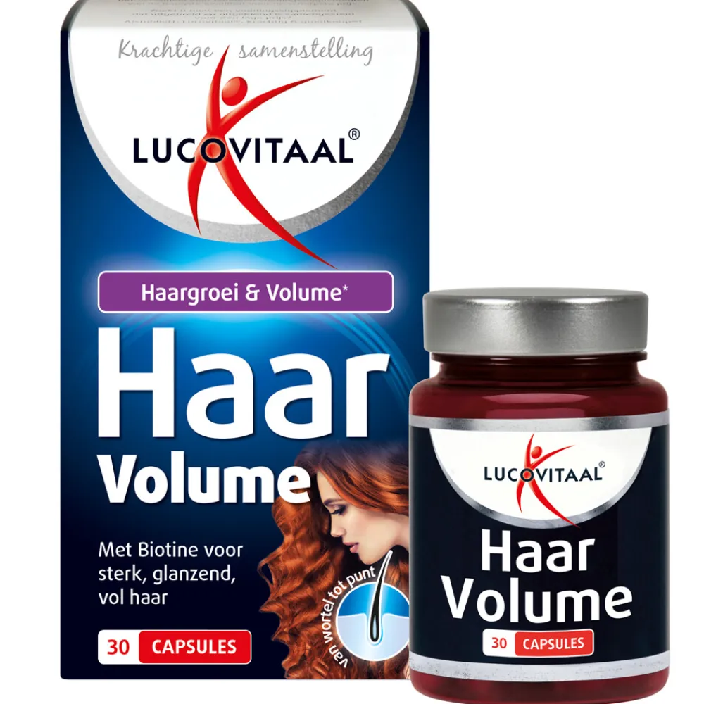Voor Vrouw Of Man<Lucovitaal 2x Haar Groei & Volume 30 capsules