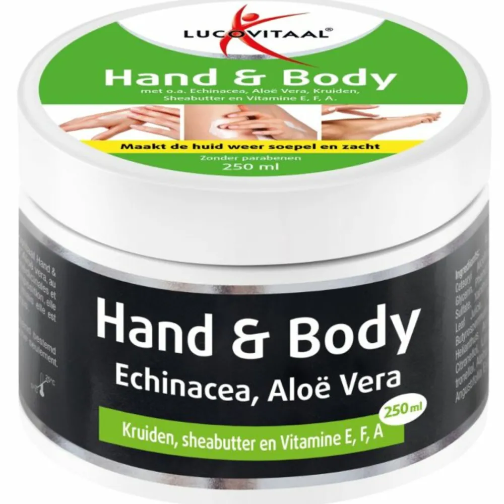 Huidverzorging<Lucovitaal 3x Hand en Body Crème Echinacea & Aloë Vera 250 ml