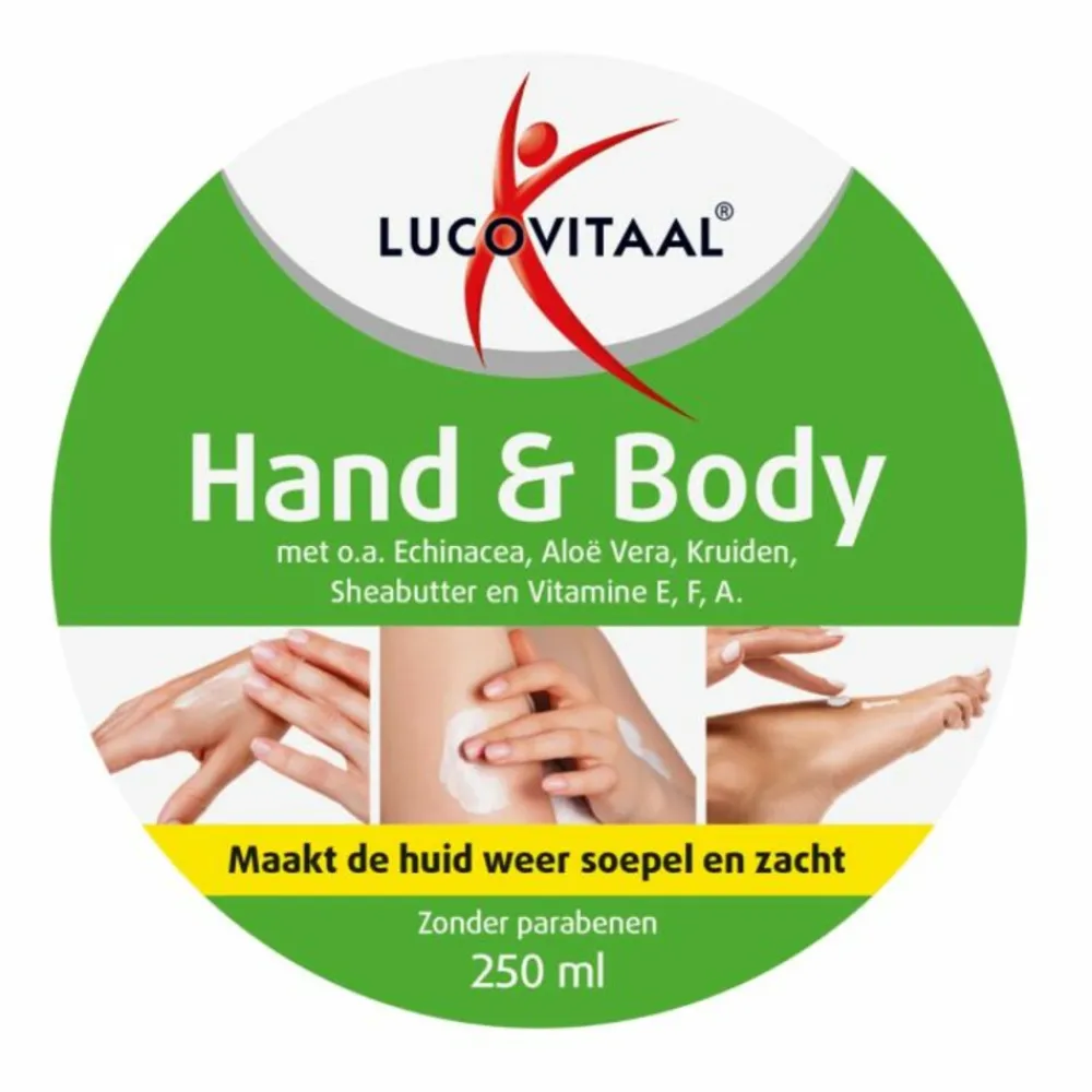 Huidverzorging<Lucovitaal 3x Hand en Body Crème Echinacea & Aloë Vera 250 ml