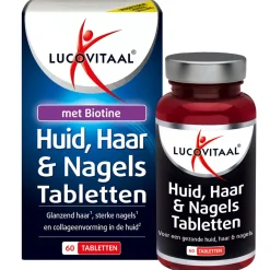 2x Huid Haar Nagels met Biotine 60 tabletten^Lucovitaal Clearance