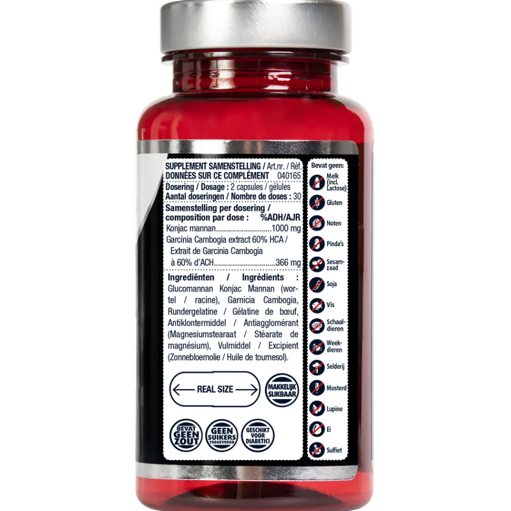 Best 6x Ideaal Gewicht Konjacwortel Garcinia Cambogia 60 capsules Afslankpillen