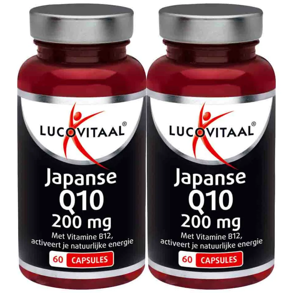 New 2x Japanse Q10 60 capsules Weerstand & Energie|Speciale Bestanddelen