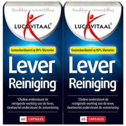 Outlet 2x Lever Reiniging 60 capsules Organen|Weerstand & Energie