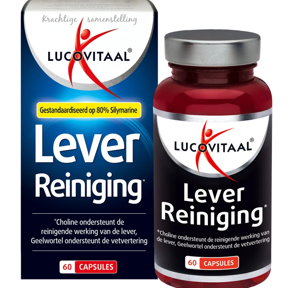 Outlet 2x Lever Reiniging 60 capsules Organen|Weerstand & Energie