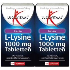 Weerstand & Energie|Speciale Bestanddelen<Lucovitaal 2x L-Lysine 1000 mg 60 tabletten