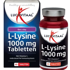 Weerstand & Energie|Speciale Bestanddelen<Lucovitaal 2x L-Lysine 1000 mg 60 tabletten