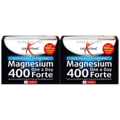2x Magnesium 400 Forte One a Day 60 sachets^Lucovitaal Online