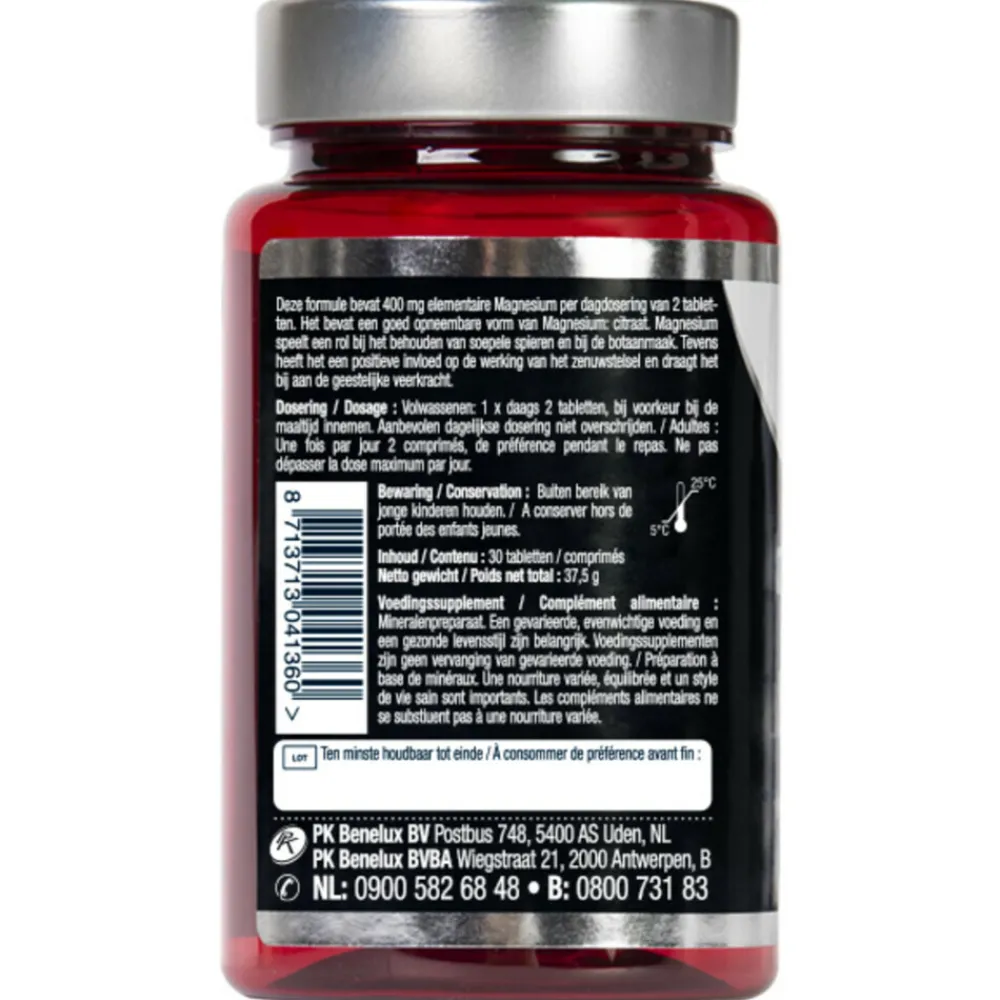 Online 2x Magnesium Citraat 400mg 30 tabletten Mineralen