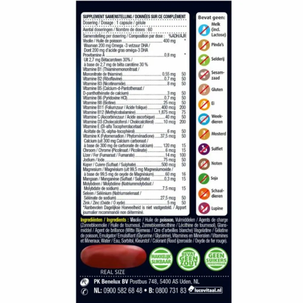 2x Magnesium Mama & Baby Multi 30 capsules Vitaminen & Supplementen|Zwangerschapsvitamine