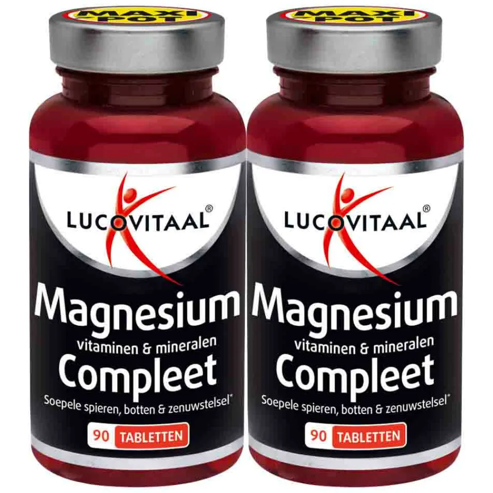 Best 2x Magnesium Vitaminen & Mineralen Compleet 90 Tabletten Mineralen