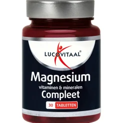 2x Magnesium Vitamine en Mineralen Compleet 30 tabletten^Lucovitaal Discount