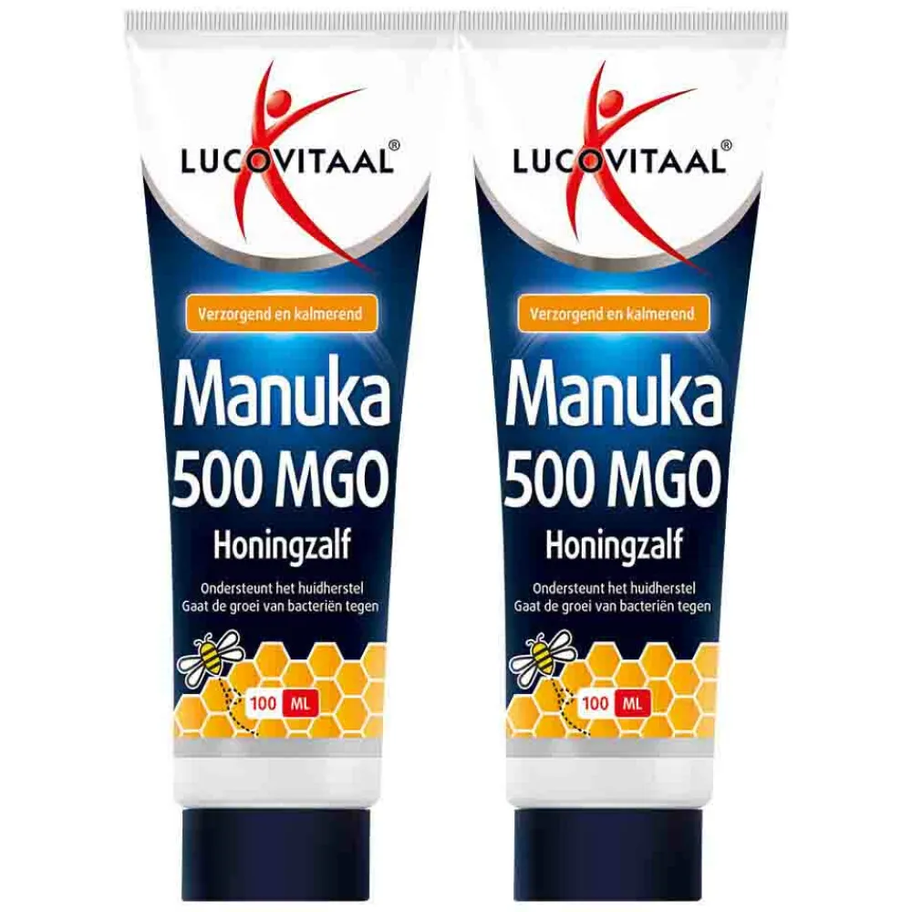 2x Manuka Honing Zalf 100 ml^Lucovitaal Sale