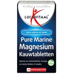 3x Marine Magnesium 30 kauwtabletten^Lucovitaal Discount