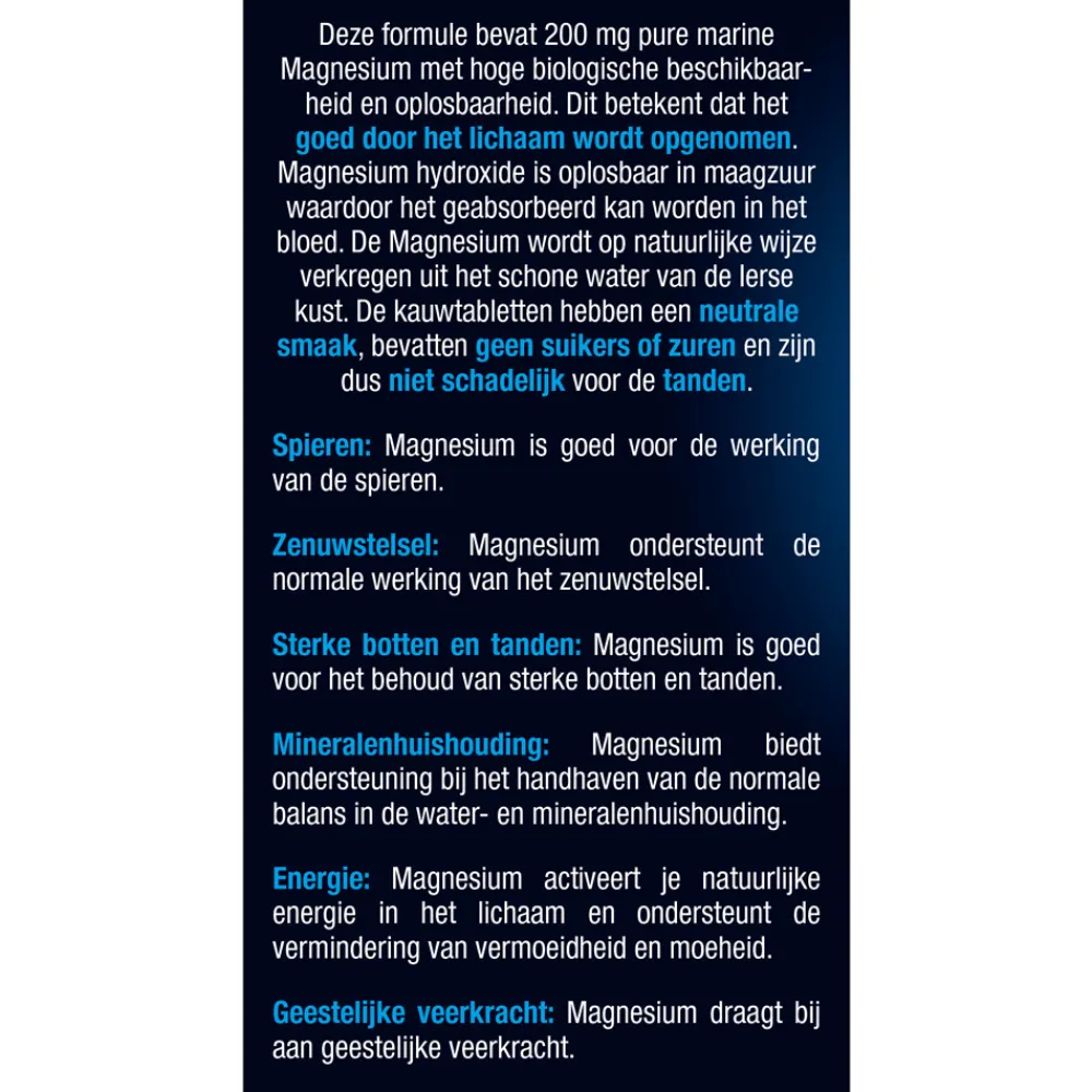 3x Marine Magnesium 30 kauwtabletten^Lucovitaal Discount