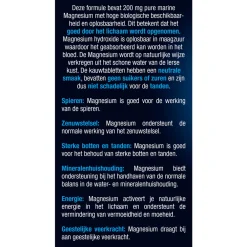 Best 2x Marine Magnesium 30 kauwtabletten Mineralen