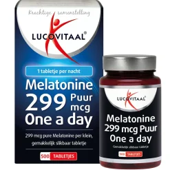 Speciale Bestanddelen<Lucovitaal 2x Melatonine Puur 0.299mg 500 tabletten