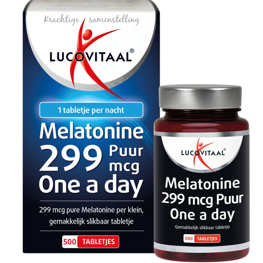 Speciale Bestanddelen<Lucovitaal 2x Melatonine Puur 0.299mg 500 tabletten