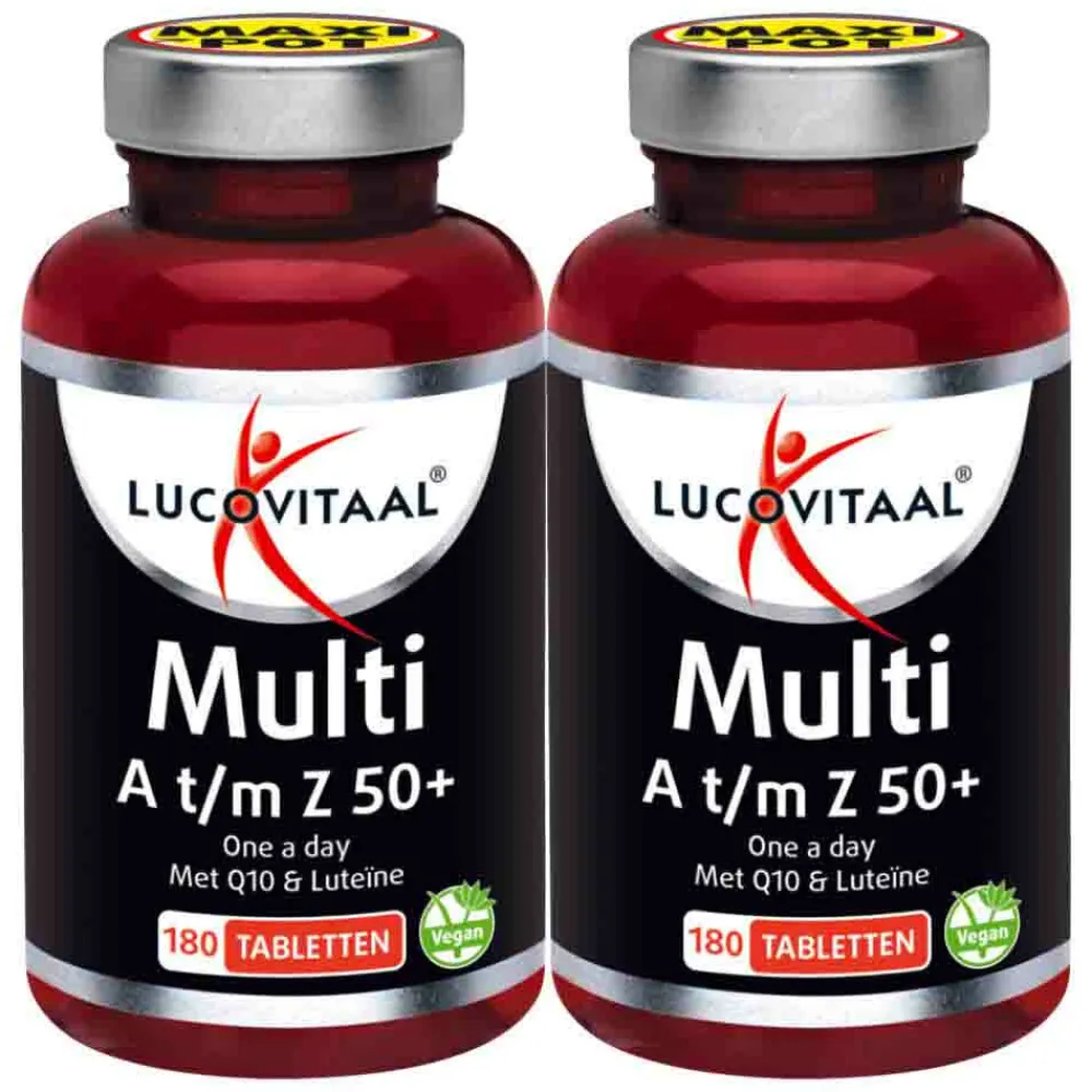 Hot 2x Multi A-Z 50+ 180 tabletten Mineralen