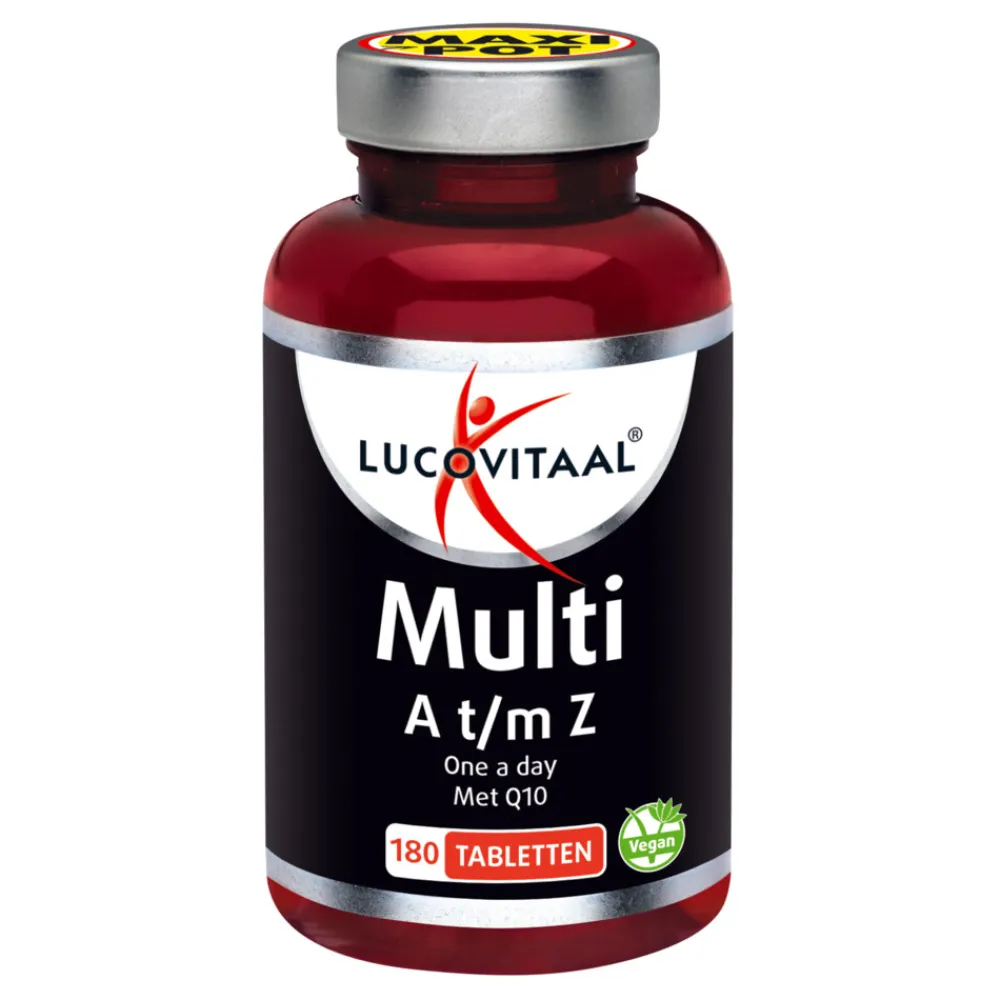 Multi Vitaminen En Mineralen|Mineralen<Lucovitaal 2x Multi A-Z 180 tabletten