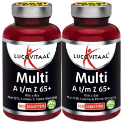 Mineralen<Lucovitaal 2x Multi A-Z 65+ 180 tabletten