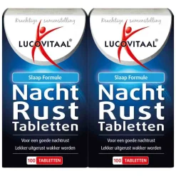 2x Nachtrust 100 tabletten^Lucovitaal Outlet
