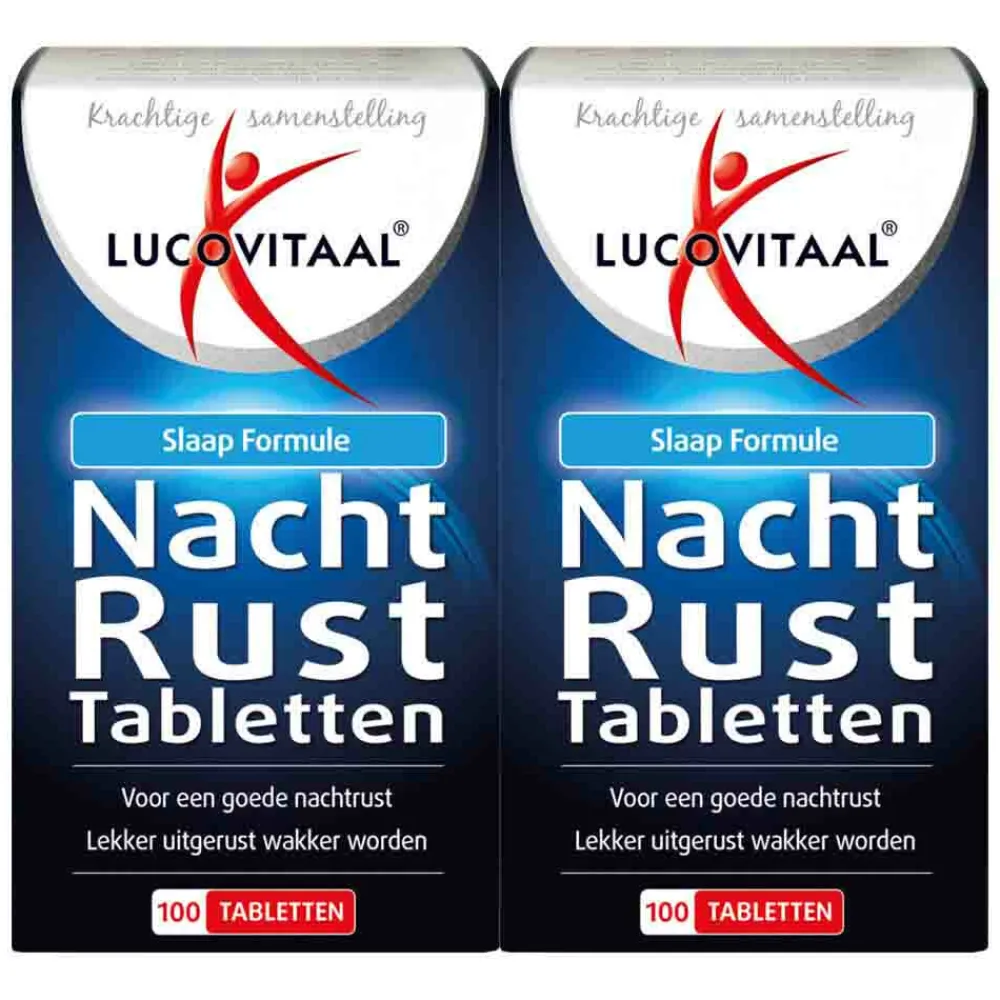 2x Nachtrust 100 tabletten^Lucovitaal Outlet