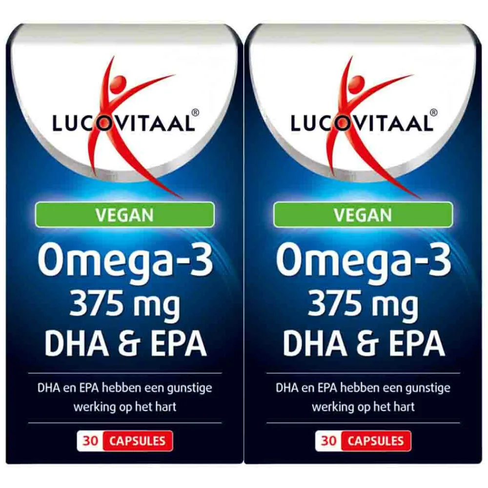 Voor Vrouw Of Man<Lucovitaal 2x Omega-3 EPA & DHA 30 capsules
