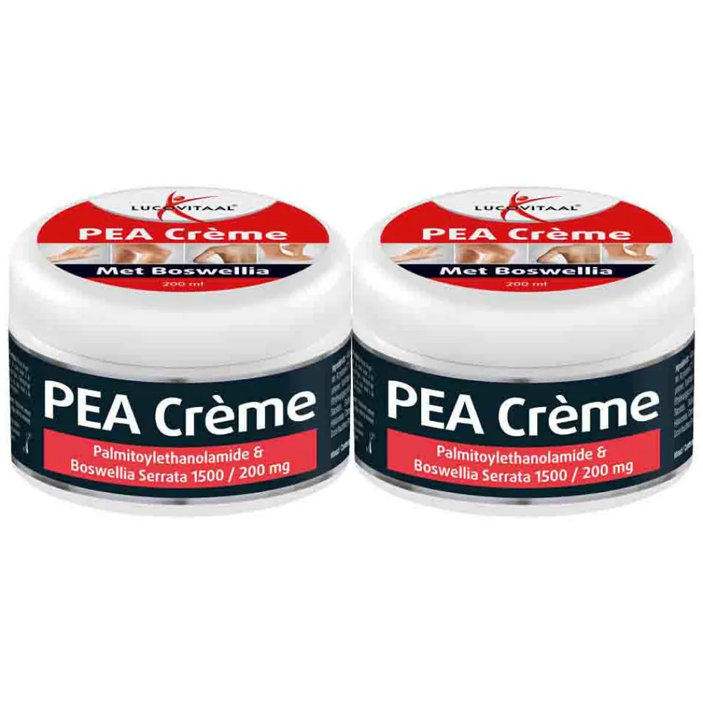 2x PEA Crème 200 ml^Lucovitaal Hot