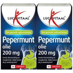 Organen<Lucovitaal 2x Pepermuntolie 30 capsules