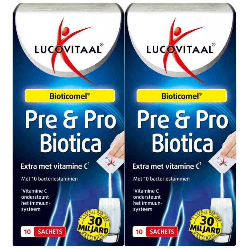 Speciale Bestanddelen<Lucovitaal 2x Pre & Probiotica 10 sachets