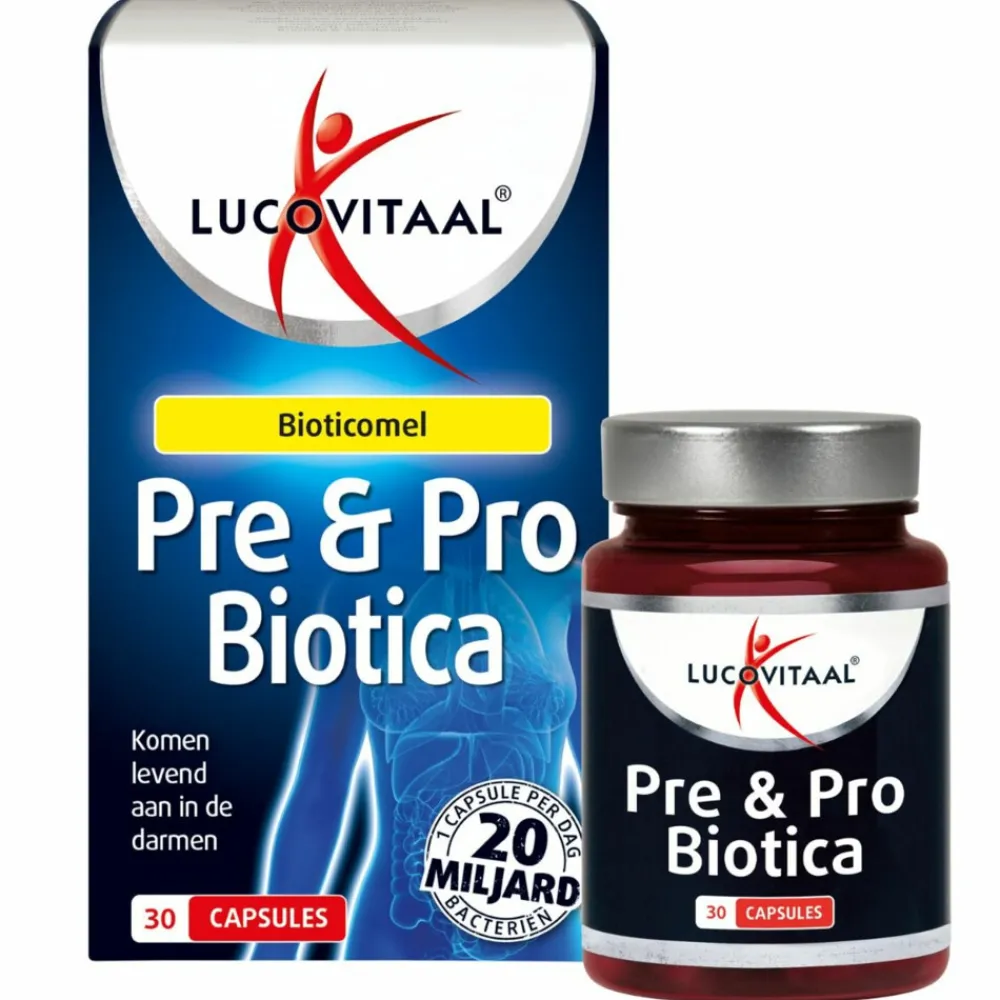 Speciale Bestanddelen<Lucovitaal 3x Pre & Probiotica 30 capsules