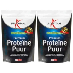 2x Premium Soja Proteïne Puur 500 gr^Lucovitaal Outlet