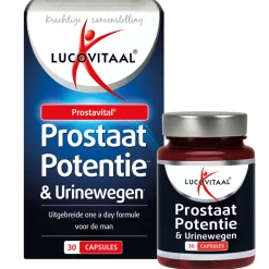 3x Prostavital Prostaat Potentie en Urinewegen 30 capsules^Lucovitaal Sale