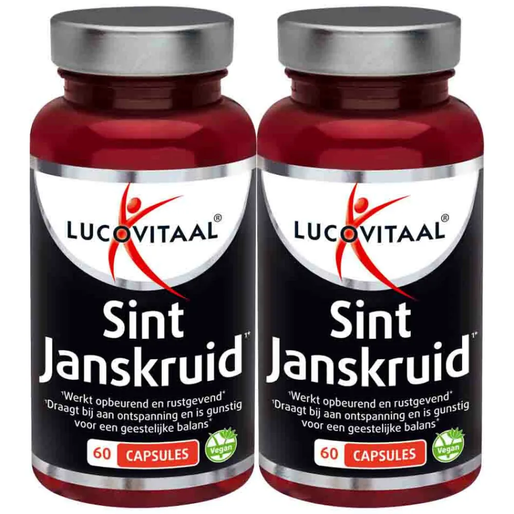2x Sint Janskruid 60 Capsules^Lucovitaal