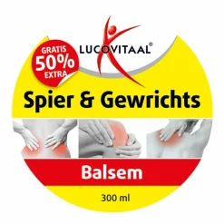 Gewrichten & Spieren<Lucovitaal 2x Spier & Gewrichtsbalsem 50% Extra 300 ml