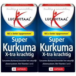 2x Super Kurkuma X-tra Krachtig 30 capsules^Lucovitaal Sale