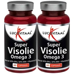Best 2x Super Visolie Omega 3 60 capsules Hart, Bloed & Cholesterol|Speciale Bestanddelen