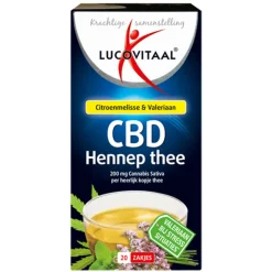 Thee<Lucovitaal 3x Thee Hennep CBD 20 stuks