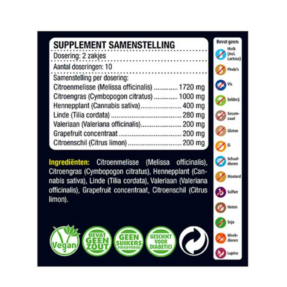 Thee<Lucovitaal 3x Thee Hennep CBD 20 stuks