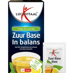 3x Thee Zuur Base 20 stuks^Lucovitaal Hot
