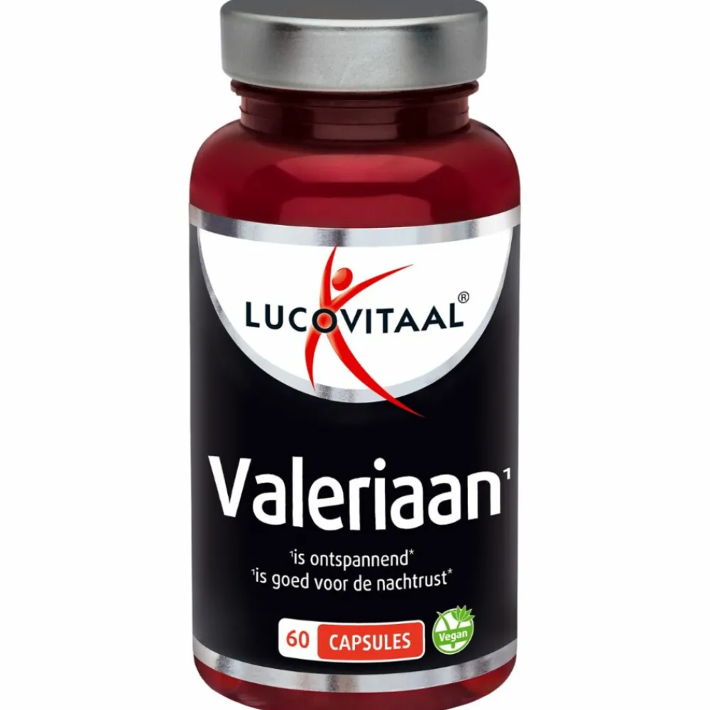 2x Valeriaan 200 mg 60 capsules^Lucovitaal Online