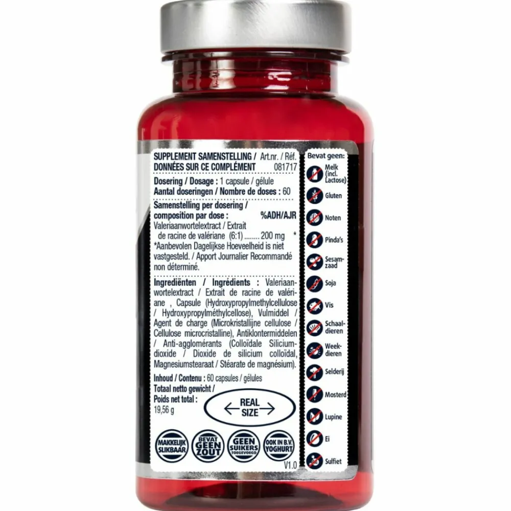2x Valeriaan 200 mg 60 capsules^Lucovitaal Online