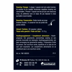 Hart, Bloed & Cholesterol|Speciale Bestanddelen<Lucovitaal 2x Visolie Omega 3 mini softgels 60 softgels