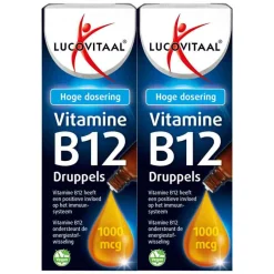 Vitaminen<Lucovitaal 2x Vitamine B12 1000 mcg Druppels 50 ml