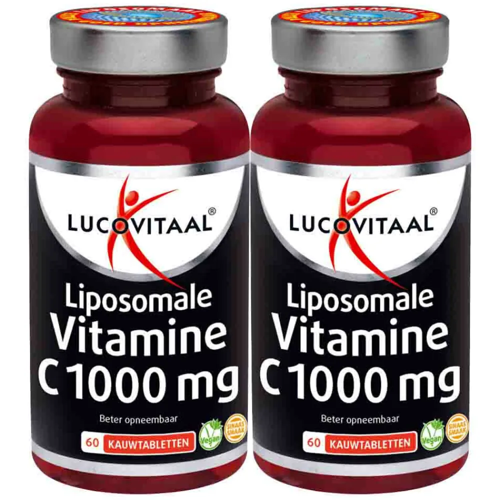 Vitaminen<Lucovitaal 2x Vitamine C1000 mg Liposomaal 60 tabletten